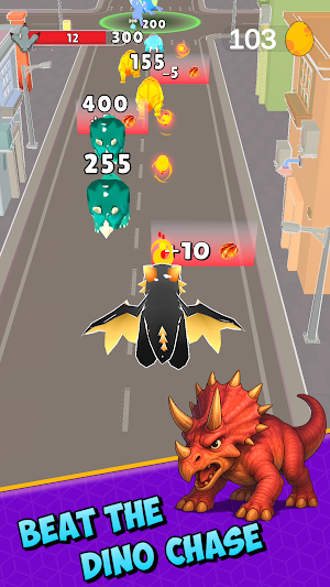 Dino Runner : Merge Battle Screenshot 2