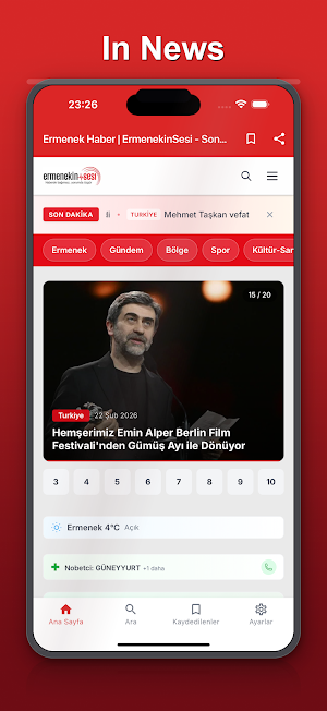 ErmenekinSesi - Ermenek News Screenshot 0