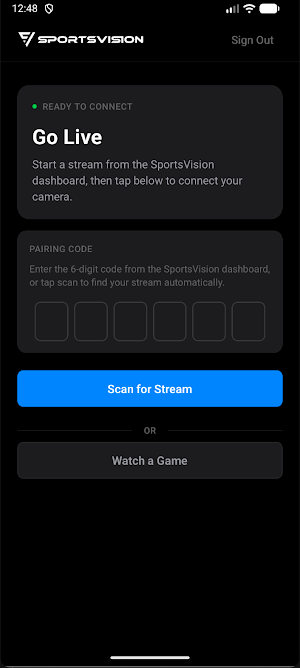 SV Broadcast Screenshot 1