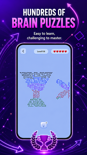 Arrow Puzzle Game offline Screenshot 2