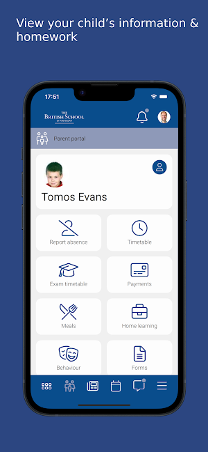 The BSA Parent Portal Screenshot 2