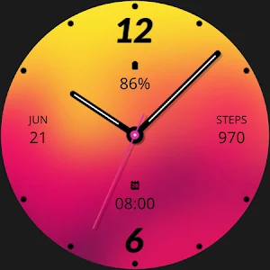 Flame Analog Watch Face Screenshot 3
