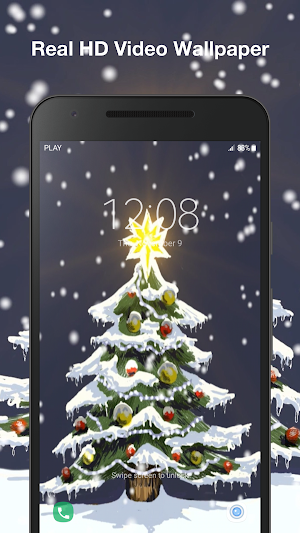 Christmas Live Wallpaper Screenshot 2