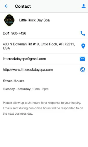Little Rock Day Spa Screenshot 1