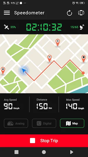 Speedometer - Odometer App Screenshot 2
