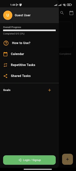 Goalytics - Task Manager App Screenshot 2