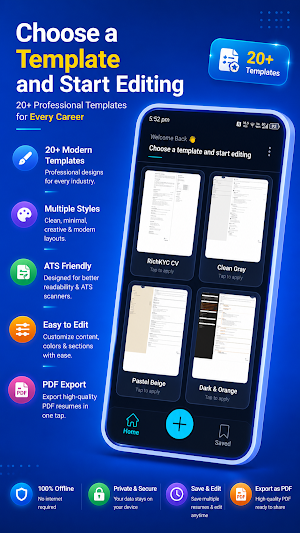 Resume Builder Screenshot 2