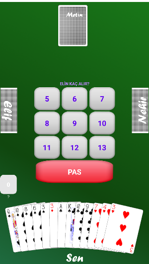 Batak Klasik - İhaleli Batak Screenshot 1