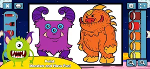 Cute Monster Games for Kids Screenshot 0