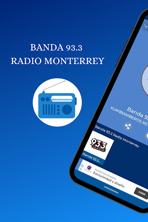 Banda 93.3 Radio Monterrey Screenshot 1
