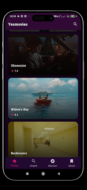 yesmovies – Movies, Web Series Screenshot 2