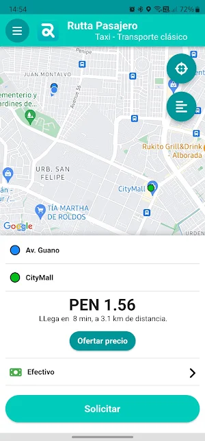 Rutta Pasajero Screenshot 0