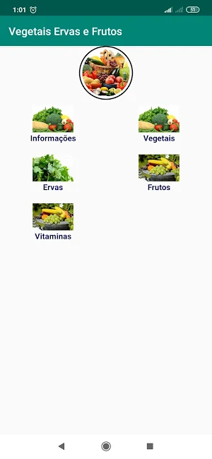 Vegetais Ervas e Frutos Screenshot 1