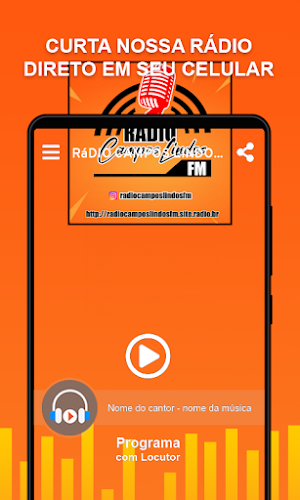 Rádio Campos Lindos FM Screenshot 0