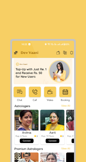 DevVaani :Talk to Astrologer Screenshot 0