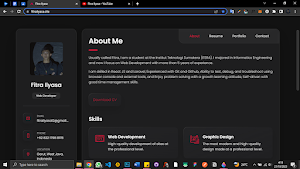 Portfolio - Fitra Ilyasa Screenshot 2