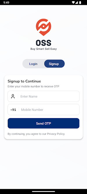 OSS Screenshot 1
