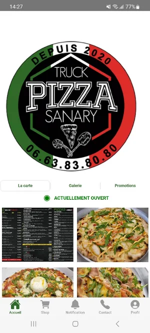 TruckPizza Sanary Screenshot 3