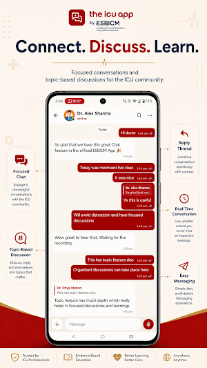 The ICU App by ESBICM Screenshot 3