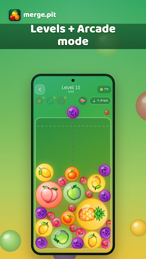 merge.pit · Merge Fruits Screenshot 2
