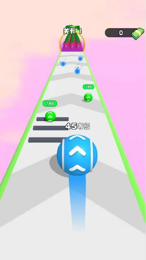 Roll Ball Game Sky 3D Screenshot 3