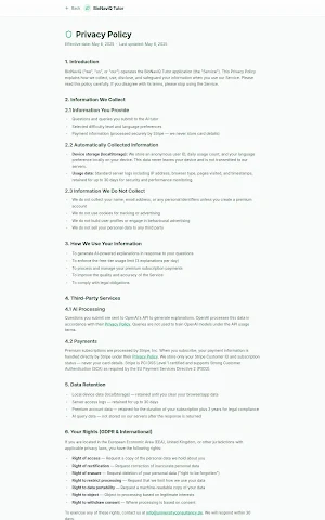BioNaviQ Tutor Screenshot 3