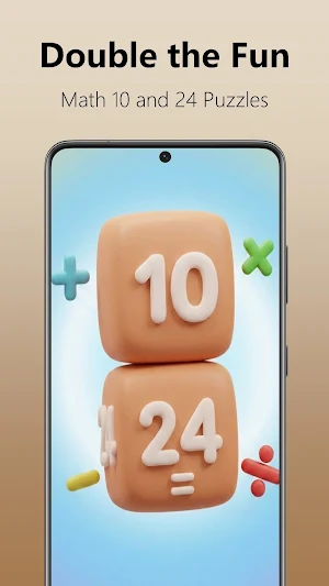 Target Math: 24 & 10 Puzzles Screenshot 1