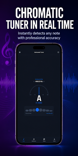 A440: Tuner & Metronome Screenshot 0