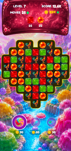 Jelly Nest Blast: Match 3 Game Screenshot 3