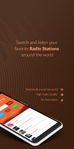 Live Radio Player Screenshot 1