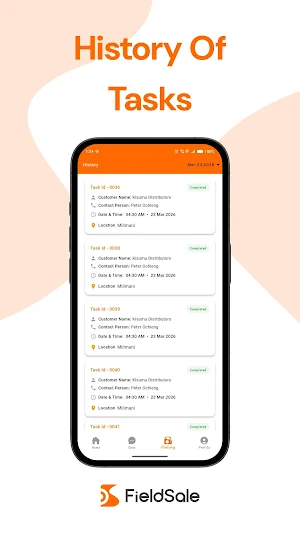 FieldSale Screenshot 1