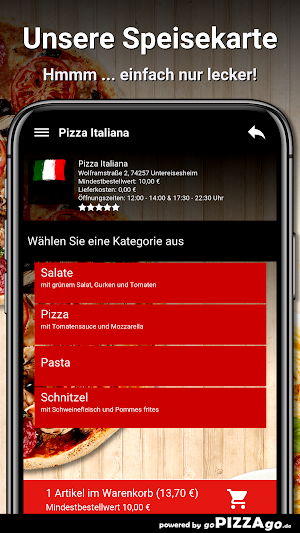 Pizza Italiana Screenshot 3
