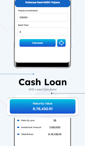CashLoan - EMI Loan Calculator Screenshot 3