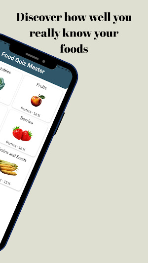 Fruits and Vegetables Quiz Screenshot 1