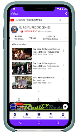 RADIO Y TV EL ROSAL ECUADOR Screenshot 2