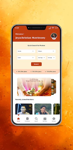 Jeya Christian Matrimony Screenshot 1