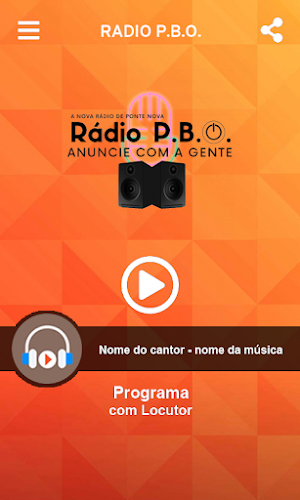 Rádio P.B.O. Screenshot 1