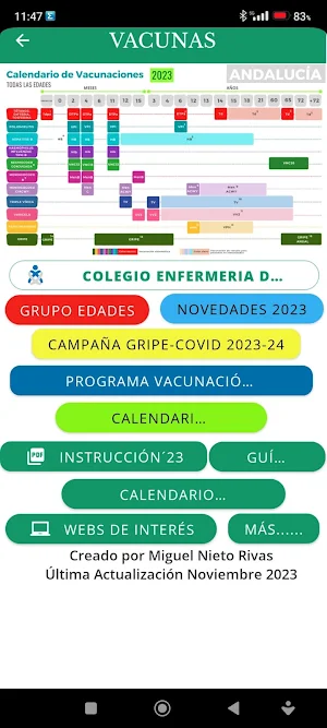 Vacunas Andalucía Screenshot 3