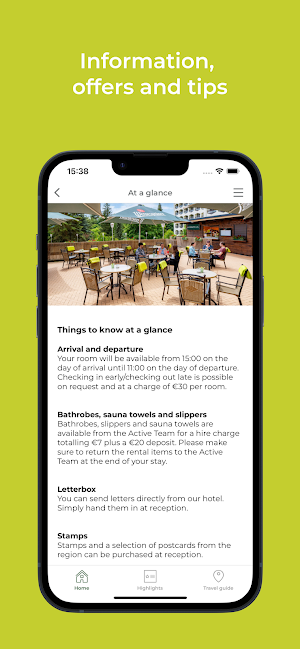 AHORN Hotels Screenshot 1