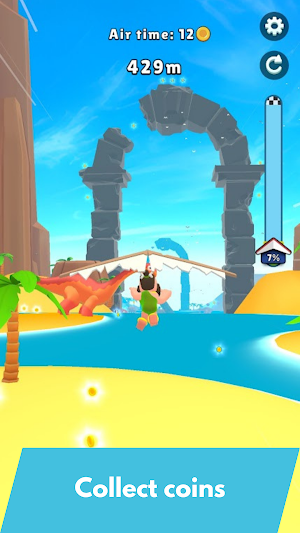 Dino Surf! Screenshot 1