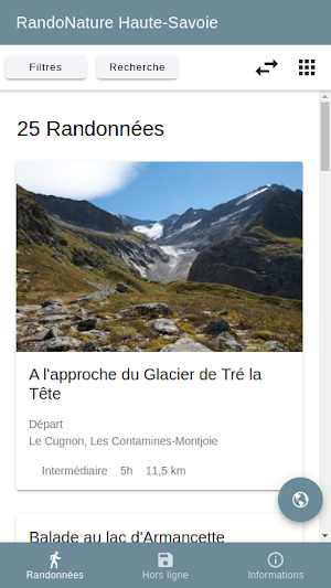 RandoNature Haute-Savoie Screenshot 0