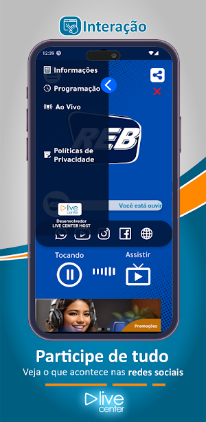 Rádio Escola da Bíblia Screenshot 1