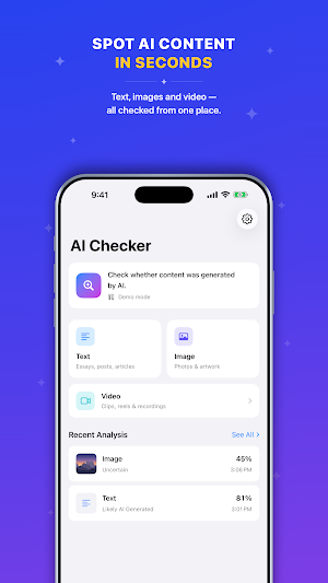 AI Checker Screenshot 1