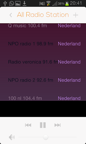 Radio Nederland Screenshot 1