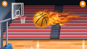 Basketball trick shot game Screenshot 0