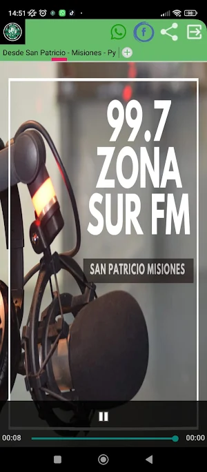 Zona Sur FM - San Patricio Screenshot 0