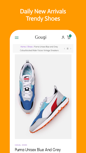 Men & women shoes shopping app Screenshot 3