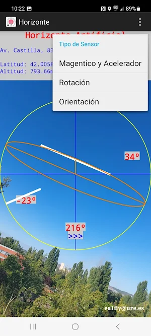Horizonte Artificial Screenshot 3