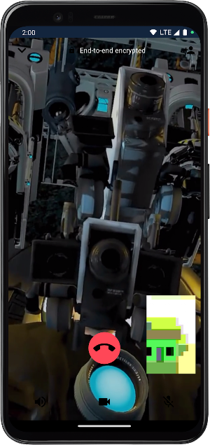 Titan Cameraman Video Call Screenshot 0