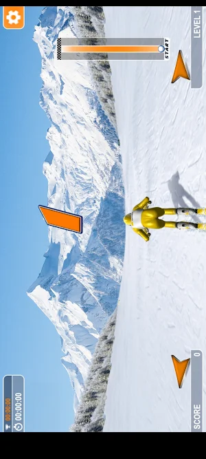 SKI SLALOM Screenshot 1